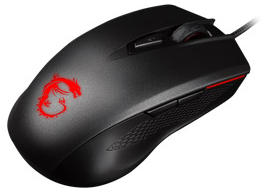 MSI Clutch GM40 Gaming Mouse - Black