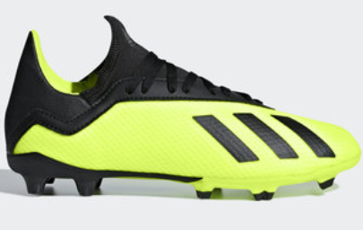 Adidas X 18.3 Firm Ground Boots - Solar Yellow