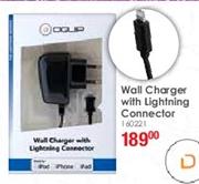 Dquip Wall Charger With Lightning Connector