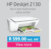 HP Deskjet 2130 All-In-One Multifunction Colour Printer 