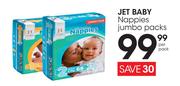 Jet baby Nappies Jumbo Packs-Per Pack