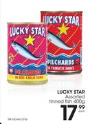 Lucky Star Assorted Tinned Fish-400g Each