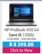 HP Probook 450 G4 Core i5 7200U