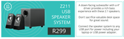 Logitech Z211 USB Speaker System