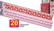 3 Pack Gift Wrap-Per Pack
