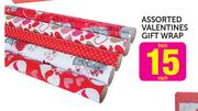 Assorted Valentines Gift Wrap