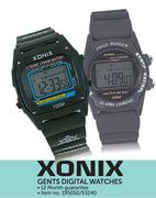Xonix Gents Digital Watches-Each