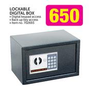 Lockable Digital Box