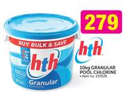 HTH 10Kg Granular Pool Chlorine