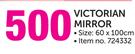 Victorian Mirror-60 x 100cm