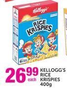 Kellogg's Rice Krispies-400g Each