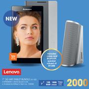 Lenovo 7" 3G WiFi Tablet Bundle A7-30