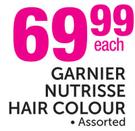 Garnier Nutrisse Hair Colour Assorted