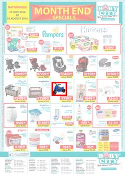 Baby City : Month End Specials (27 Jul - 2 Aug 2016), page 1