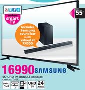Samsung 55" UHD TV Bundle 55JU6000