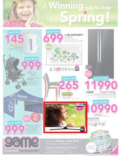 Game : A Winning Way To Shop This Spring (24 Aug - 6 Sep 2016), page 1