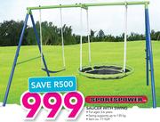 Sportspower Saucer With Swing