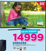 Samsung 55" Curved UHD Smart LED TV 55KU7350