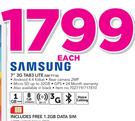 Samsung 7" 3G Tab 3 Lite SM-T116-Each