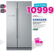 Samsung 660Ltr Metallic Side By Side Fridge/Freezer RSA1NHMG1/XFA