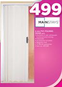 Mainstay 6mm PVC Folding Door 5432