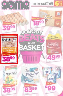 Game Western Cape : Fresh Leaflet (25 Oct - 30 Oct 2016), page 1