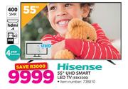 Hisense 55" UHD Smart LED TV 55K3300
