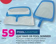 PoolMaster Leaf Rake Or Pool Skimmer-Each
