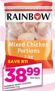 Rainbow Mixed Chicken Portions-2Kg Per Pack