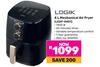 Logik 4Ltr Mechanical Air Fryer LKAF-0401