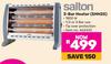 Salton 3 Bar Heater SHH25