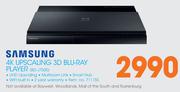 Samsung 4K Upscaling 3D Blu-Ray Player BD-J7500