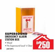 Supersound Emergency Alarm Station Box
