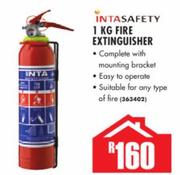 Inta Safety 1KG Fire Extinguisher