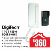 Digitech 1 To 1 Audio Door Phone