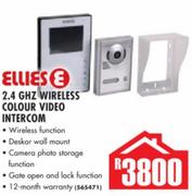 Ellies 2.4Ghz Wireless Colour Video Intercom