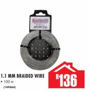 1.1mm Braided Wire-100m