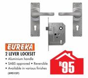 Eureka 2 Lever Lockset