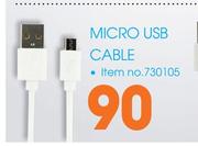Micro USB Cable