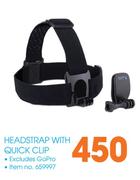 Headstrap With Quick Clip