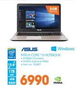 Asus Intel Core i3 Notebook