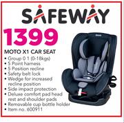 Safeway Moto X1 Car Seat