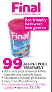 Final All-In-1 Pool Treatment