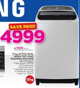 Samsung 13Kg Active Dual Wash Top Load Washing Machine