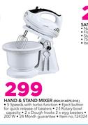 Logik Hand & Stand Mixer RSH-014075-018