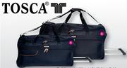 Tosca 70Cm Ultra Light Black/Trolley Duffel Bag
