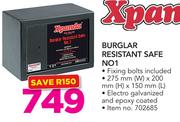 Xpanda Burglar Resistant Safe NO1