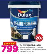 Dulux 20Ltr Weatherguard