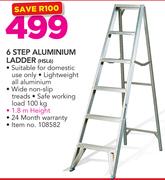 Gravity 6 Step Aluminium Ladder HSL6
