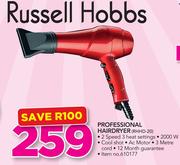 Russell Hobbs Professional Hairdryer RHHD-20